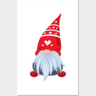 Scandinavian Gnome Posters and Art